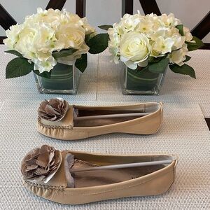 NWT NIB Leather shoes Alfani Corylbis Bisque size 6.5 womens